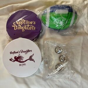 Neptune's Daughters Drum and Tambourine Set
